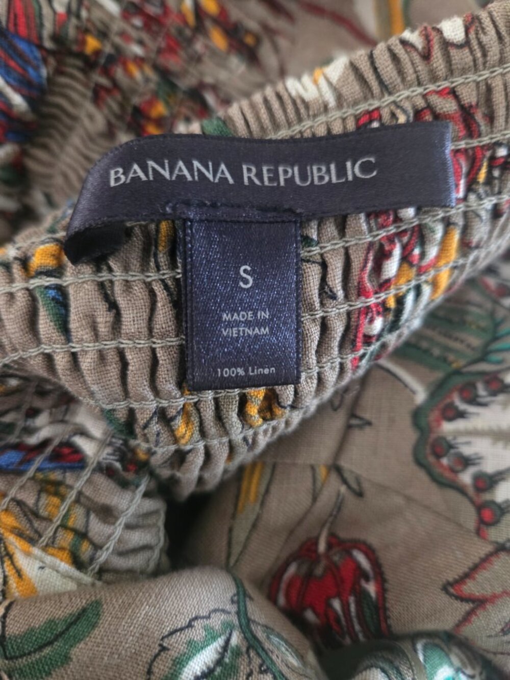 Banana Republic Boho Vintage Linen Maxi dress - Explorer Collection - Picture 5 of 5